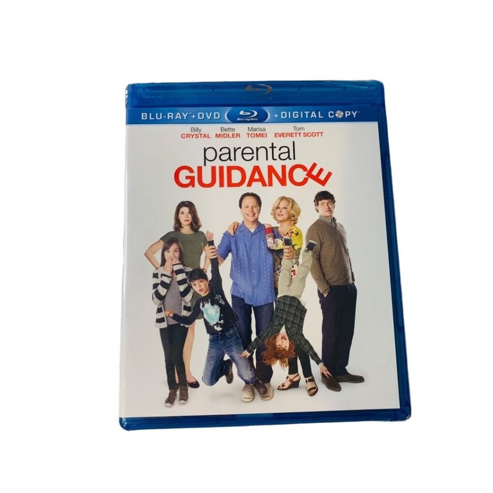 Parental Guidance Blu-Ray Disc Sealed Movie Billy Crystal Bette Midler Marisa To